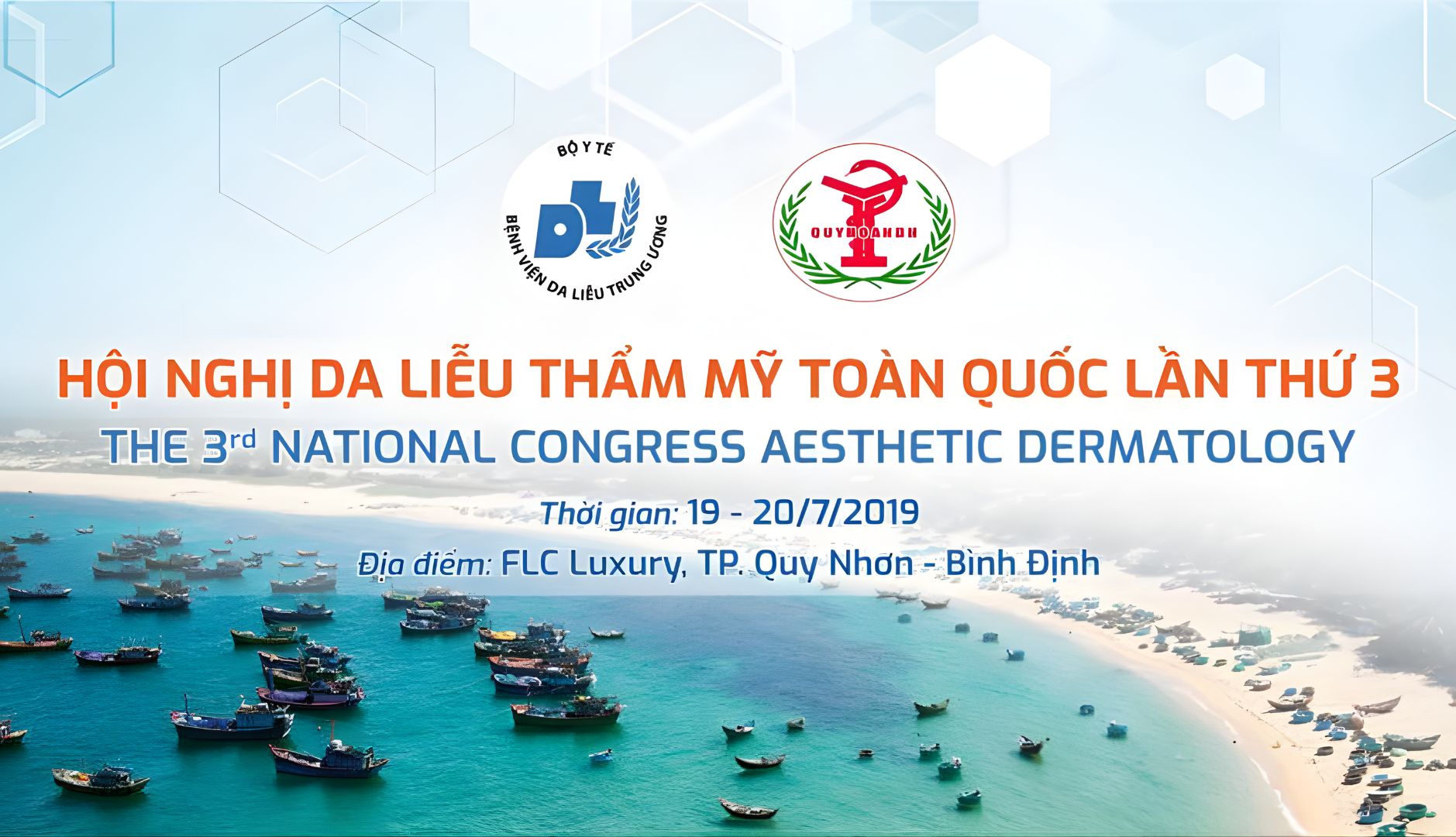 Thông báo: Hội nghị Da liễu thẩm mỹ toàn quốc lần 3 